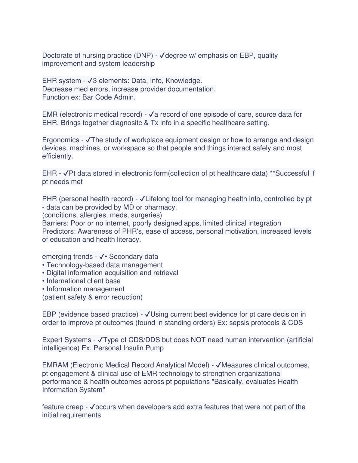 WGU D220 IT in Nursing Study Guide 2024/2025 IMG-3