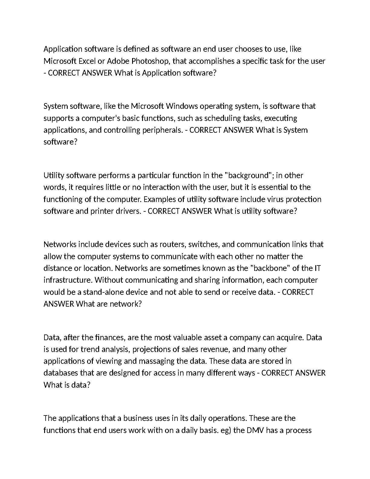 WGU D075 IT Management Essentials Test Bank 2025/26