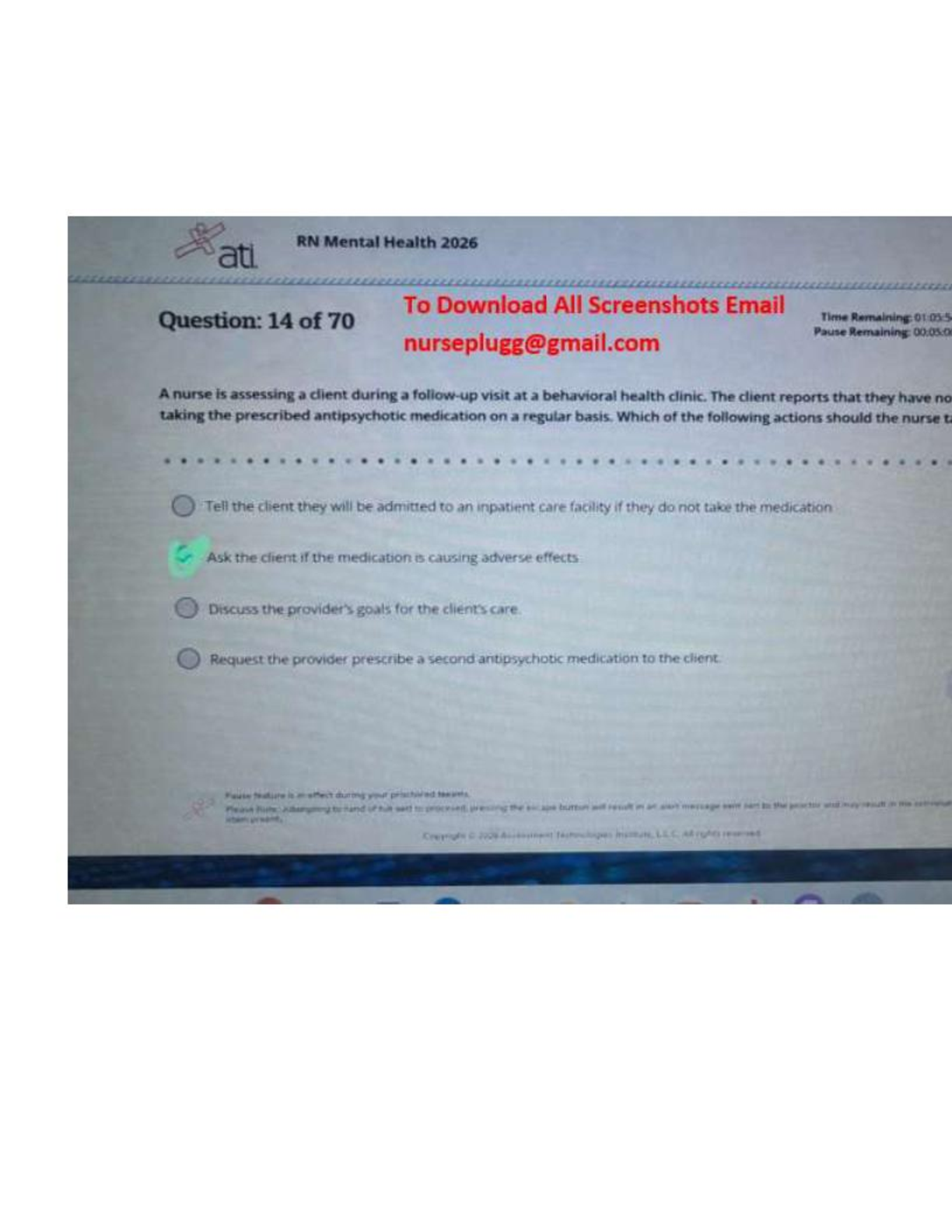 ATI RN Mental Health NGN Exam 2026/27 Guide & Solutions