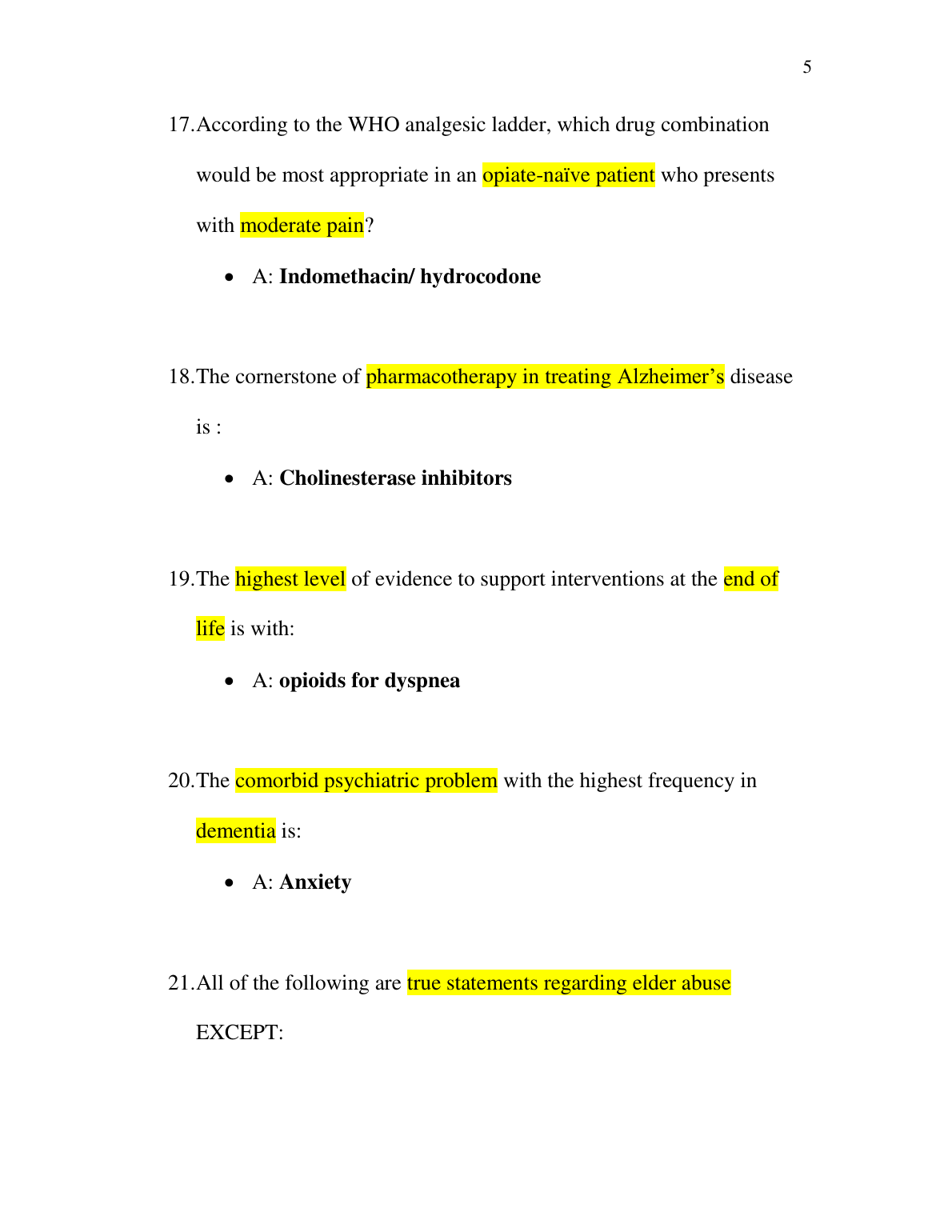 NR 601 Aging Family Practicum Week 8 Final Exam 2023/24
