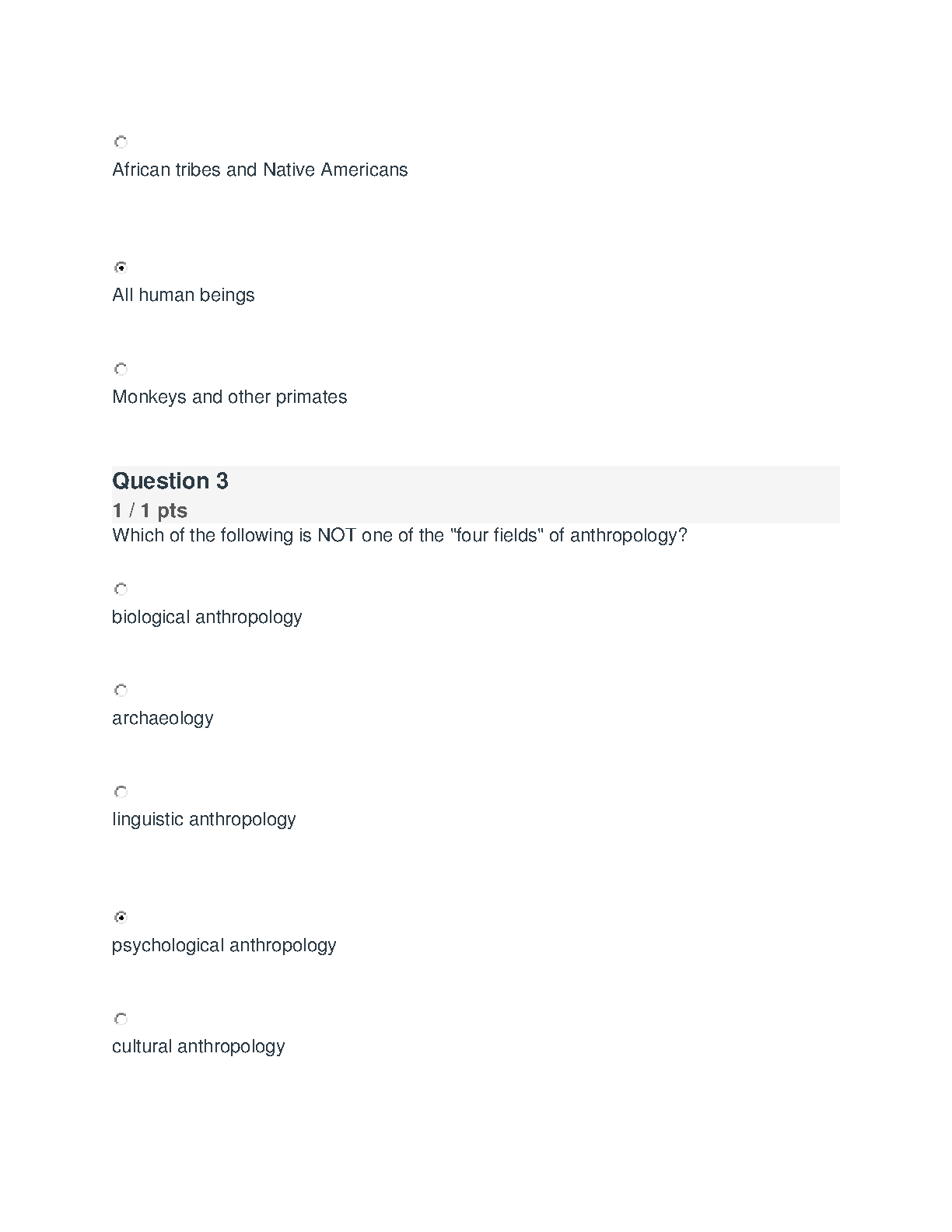 Test Bank Anthropology The Human Challenge 17th Edition 2026/27