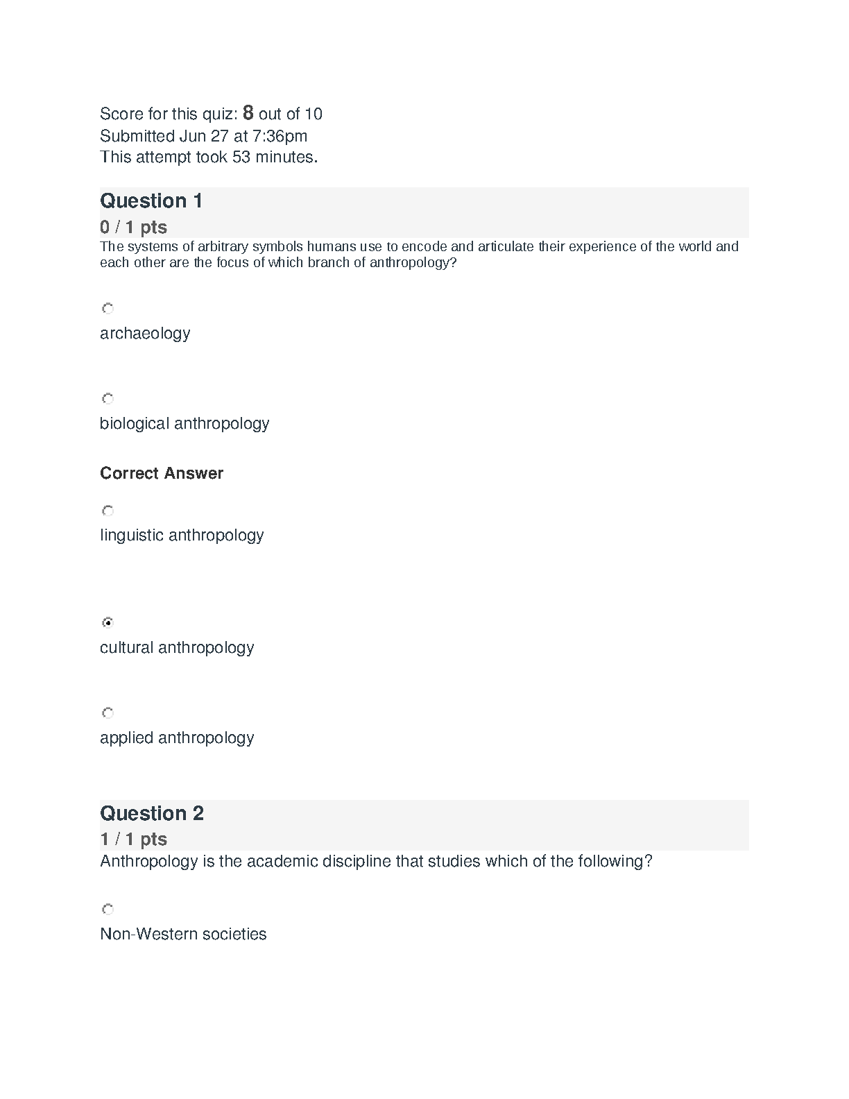 Test Bank Anthropology The Human Challenge 17th Edition 2026/27