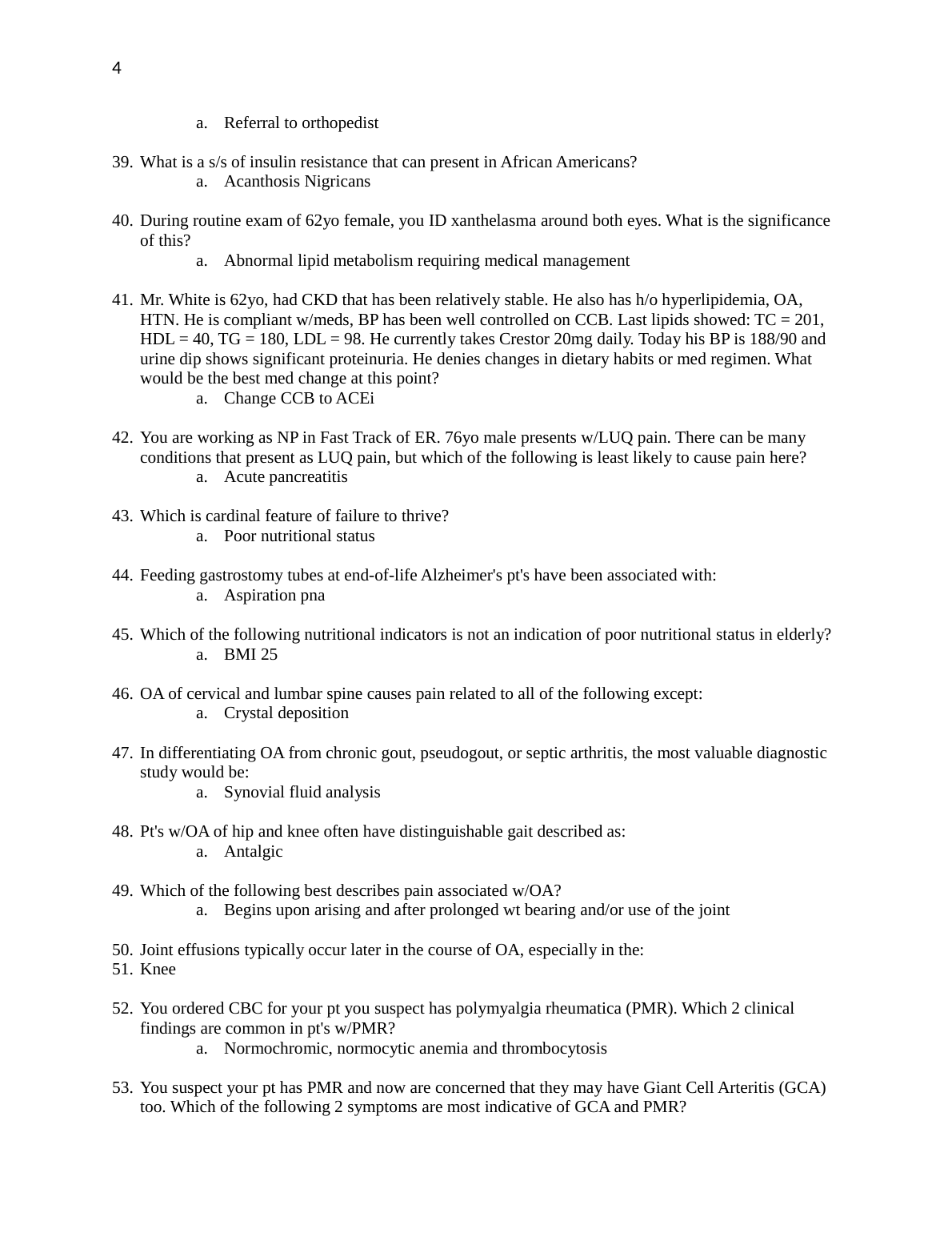 NR 601 Midterm Exam Q&A Chamberlain 2023 Nursing Cardiovascular IMG-1