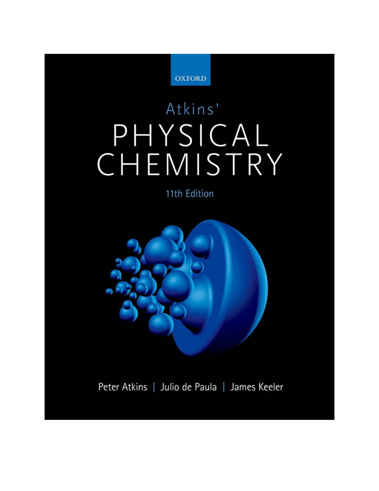 Atkins' Physical Chemistry 11th Edition Test Bank