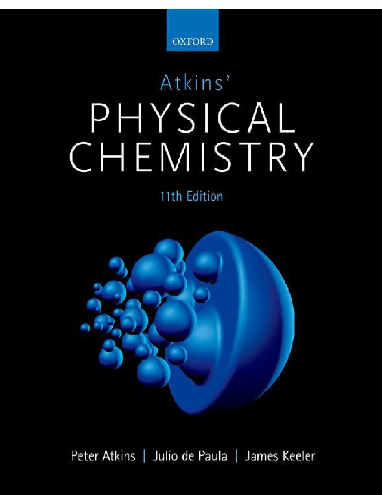Atkins' Physical Chemistry 11th Edition Test Bank