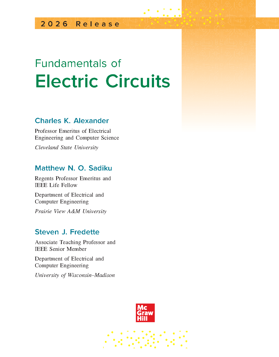 Electric Circuits 8e Test Bank & Solutions Alexander