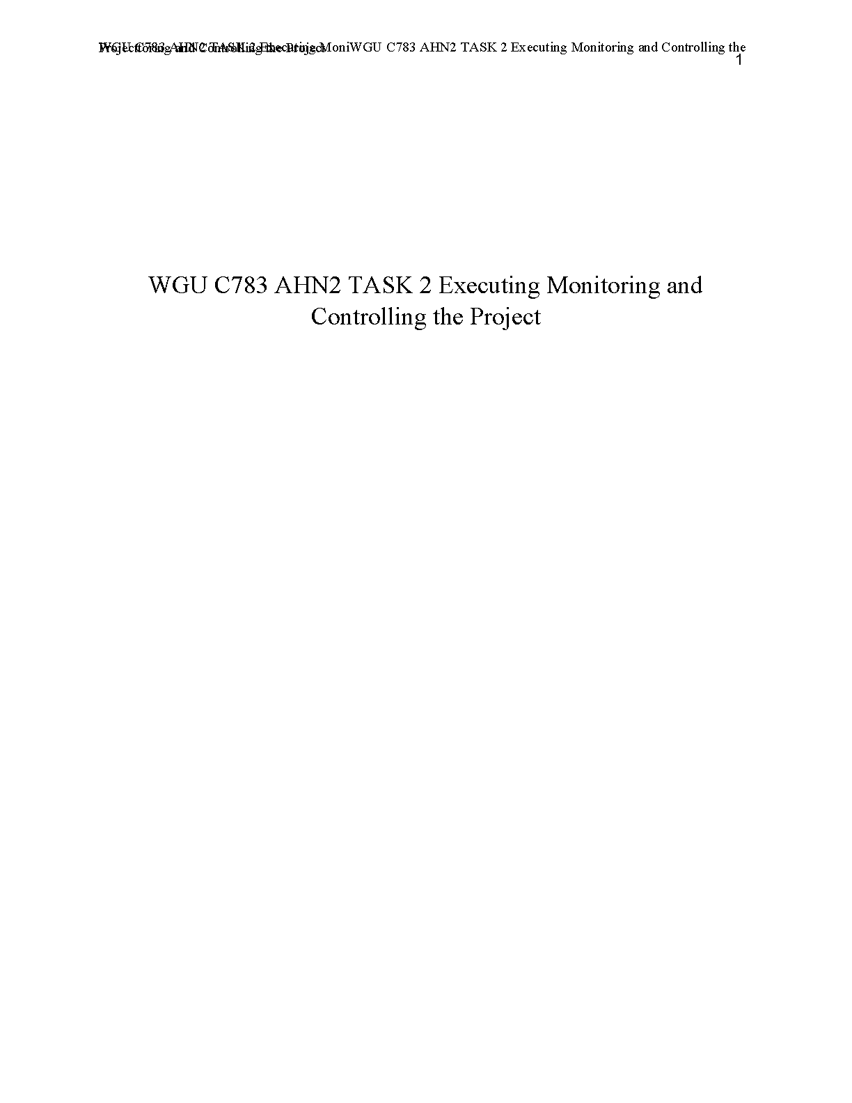 WGU C783 AHN2 Task 2 Project Management Study Guide 2025 IMG-1