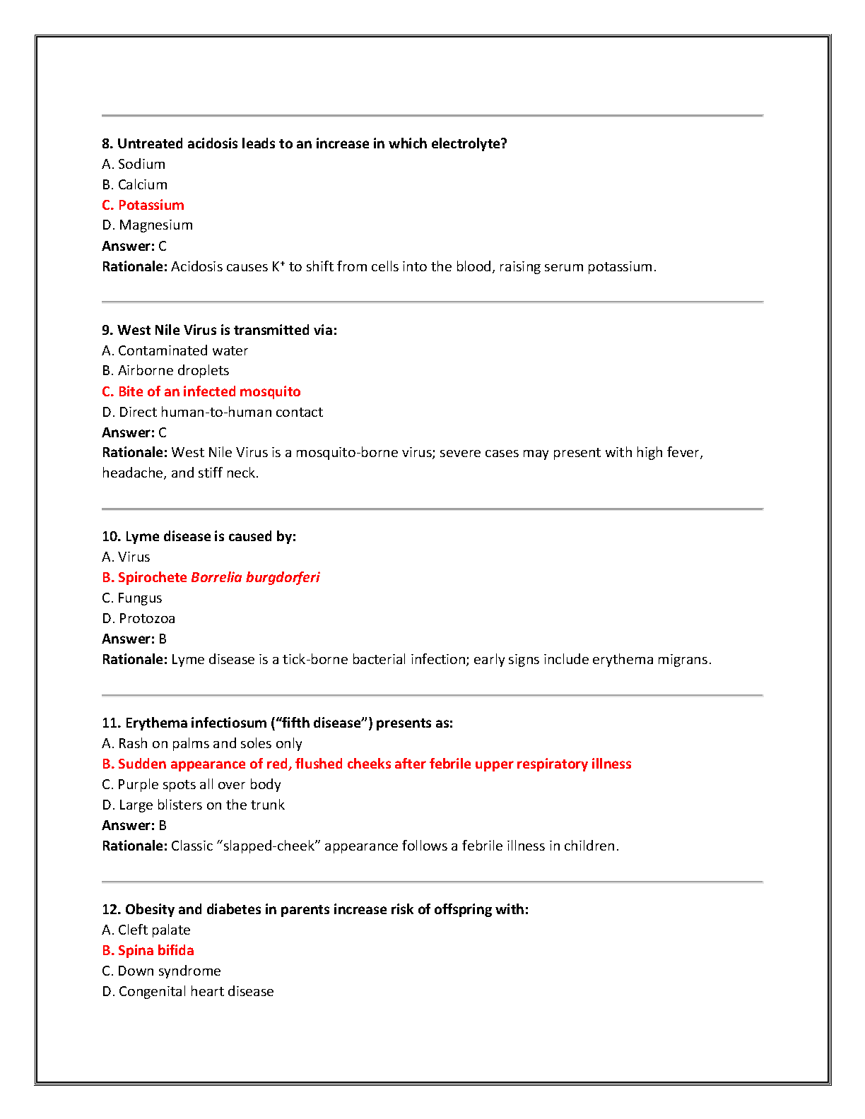 WGU D236 Pathophysiology Test Bank 2026 Answers IMG-3