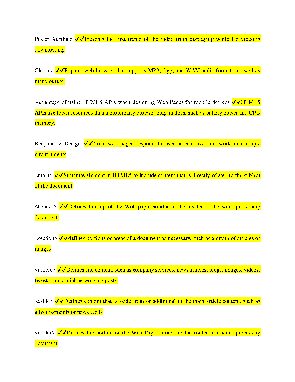 WGU C777 Web Dev Study Guide Grade A 2025