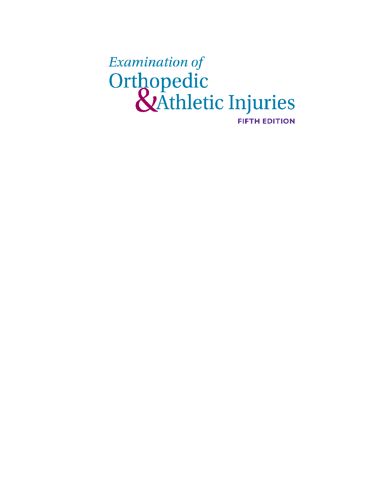 Orthopedic Injuries Test Bank 5th Ed