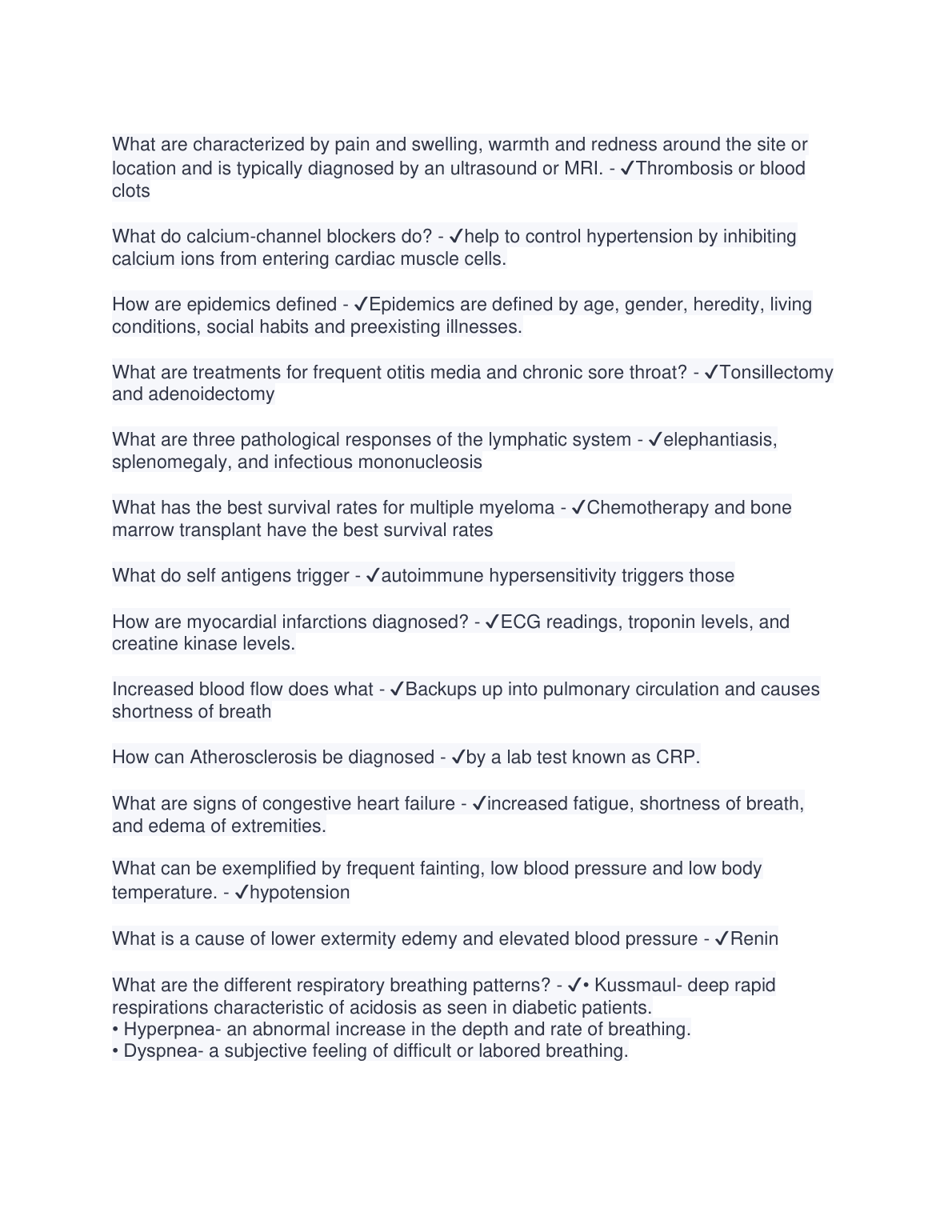 WGU D236 Pathophysiology Q&A Study Guide IMG-1