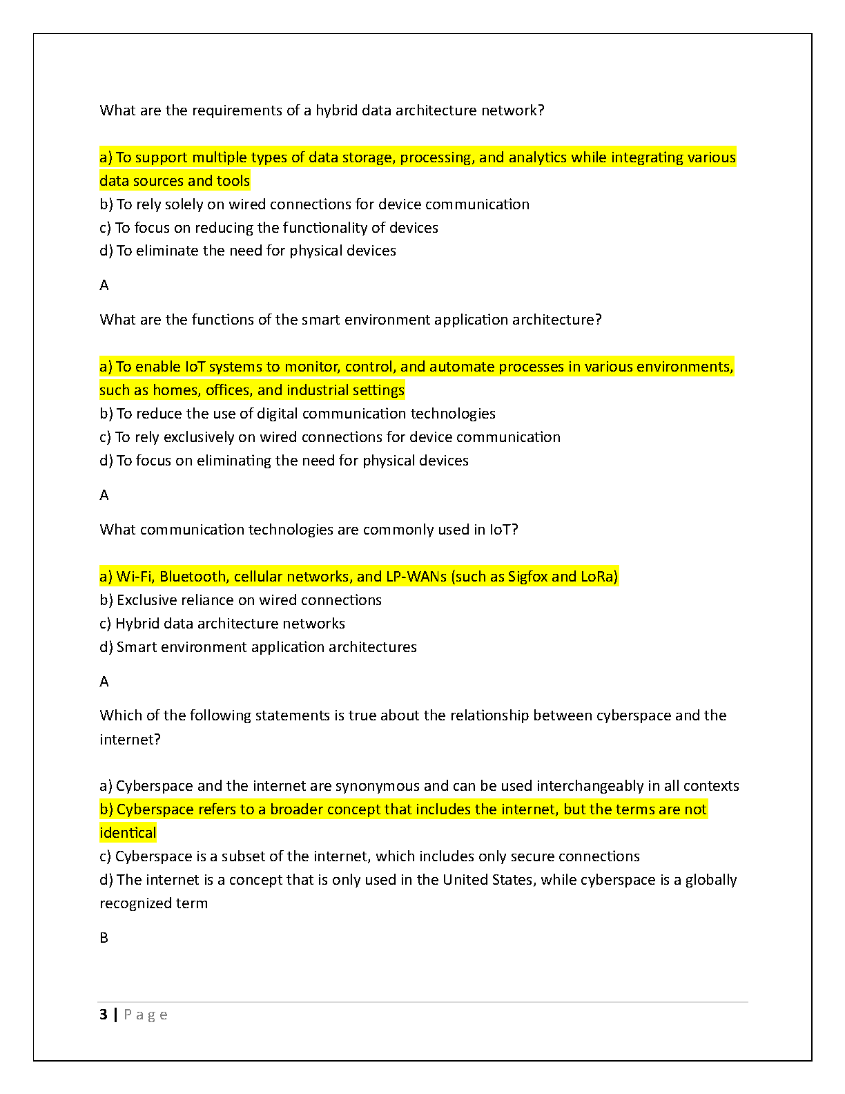 WGU D337 IoT Final Exam Test Bank 2025 IMG-3