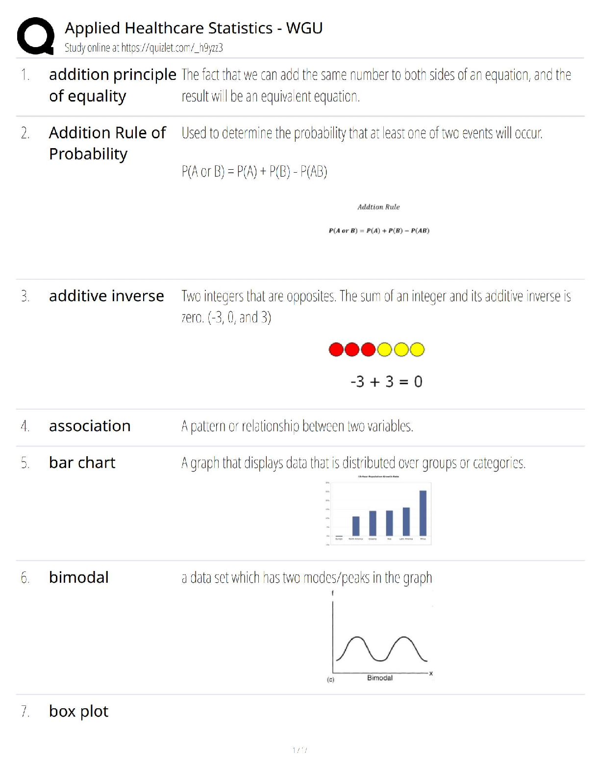 WGU Applied Healthcare Statistics Study Guide 2025/2026 IMG-1