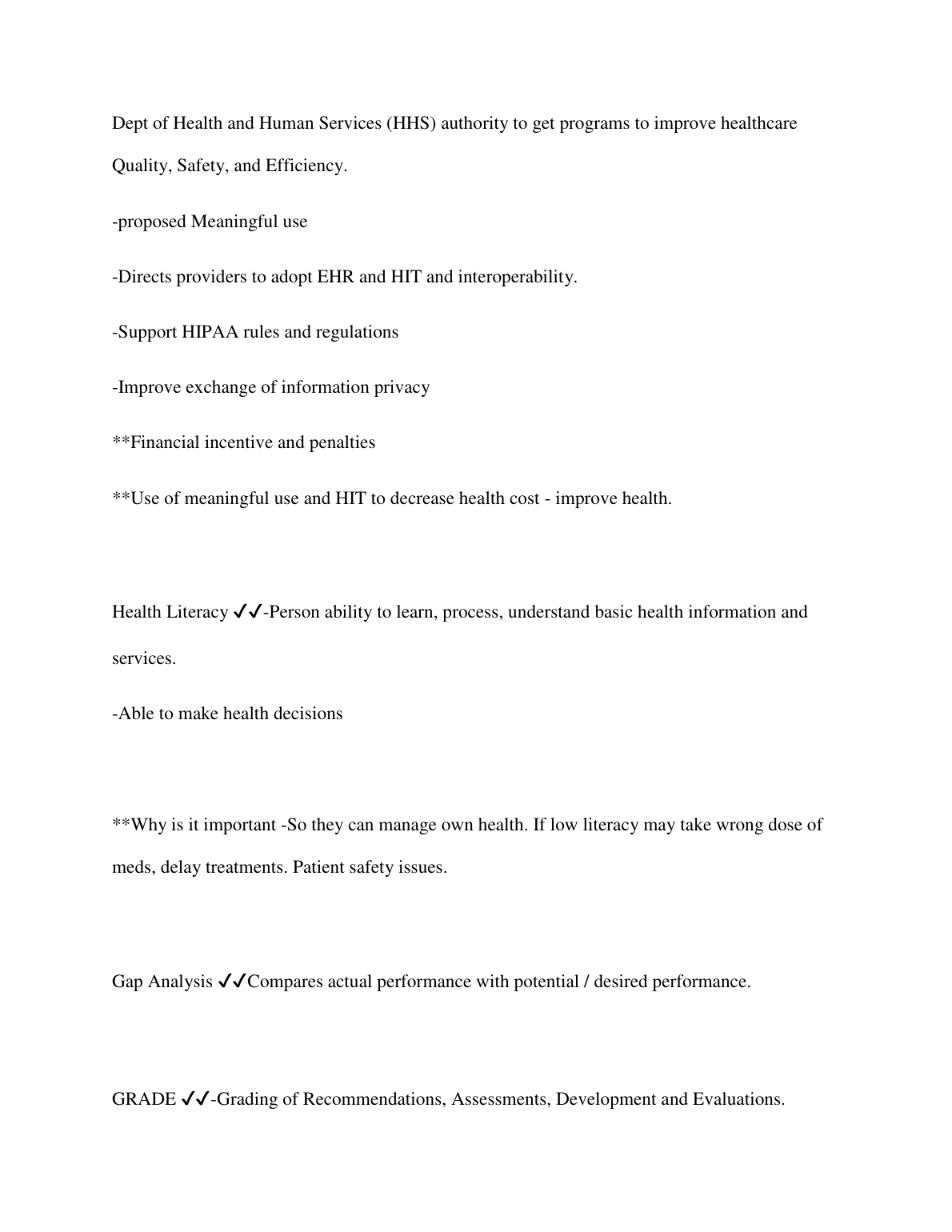 WGU D220 Health Informatics Questions and Answers Solution