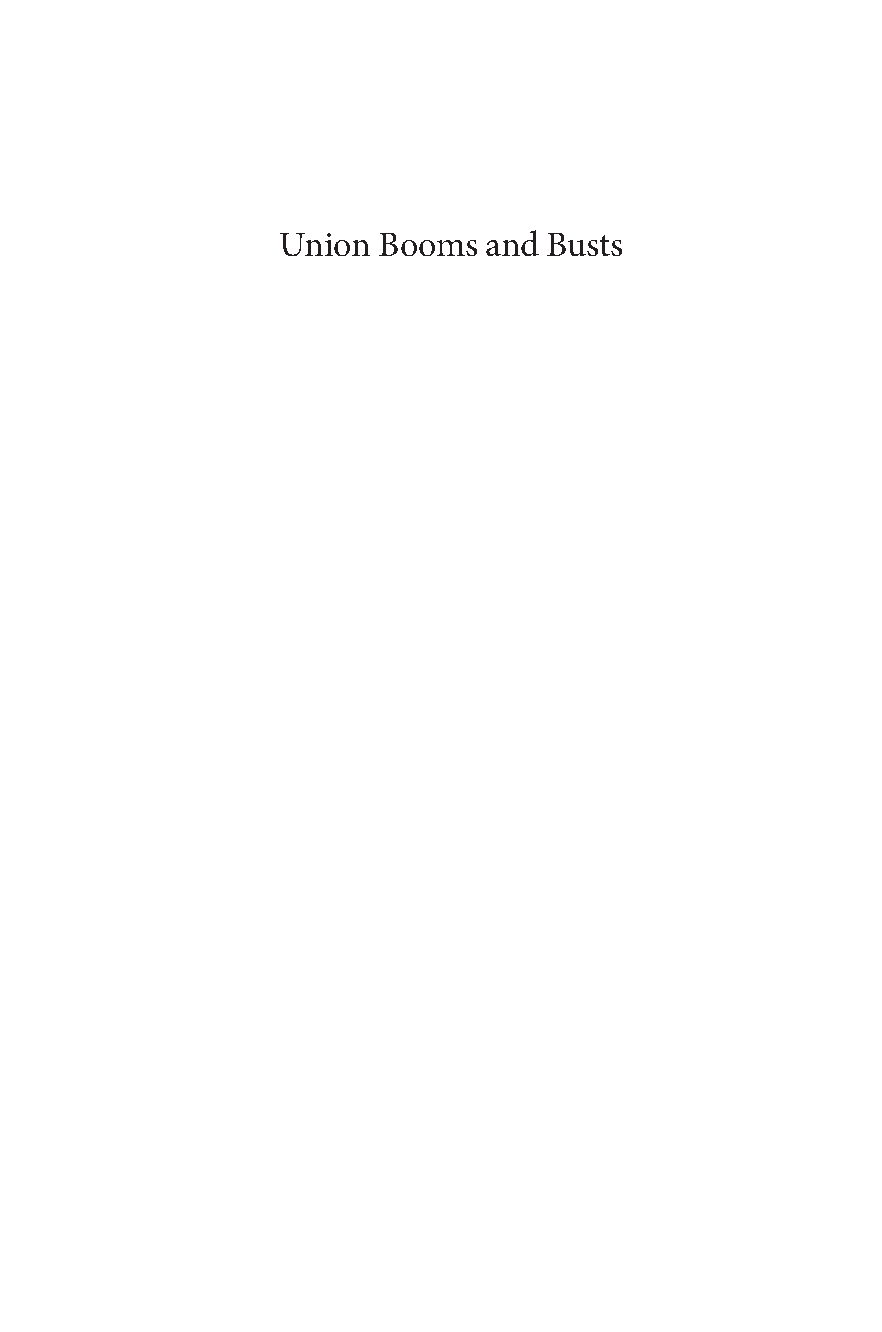 Union Booms and Busts Study Guide 2026/27 | Labor History