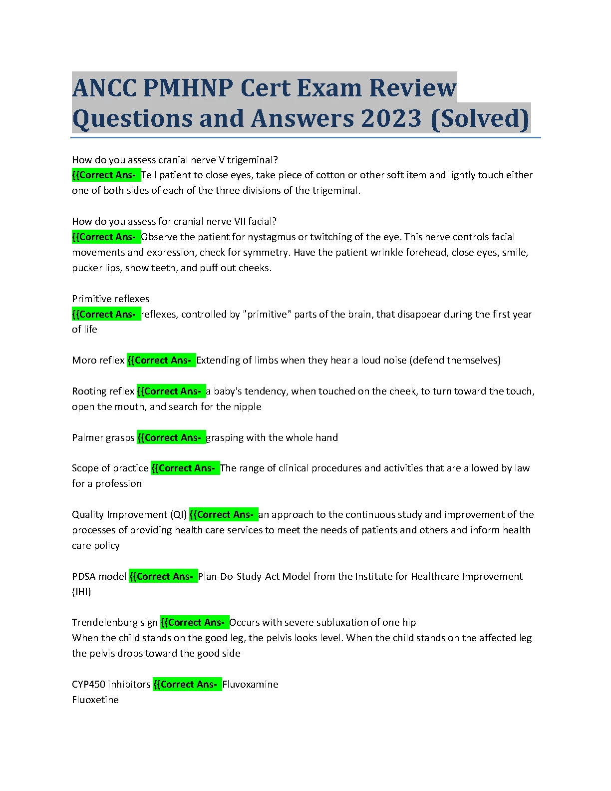 PMHNP Exam Prep: ANCC Certified Psych Nurse Study Guide 2026 IMG-1