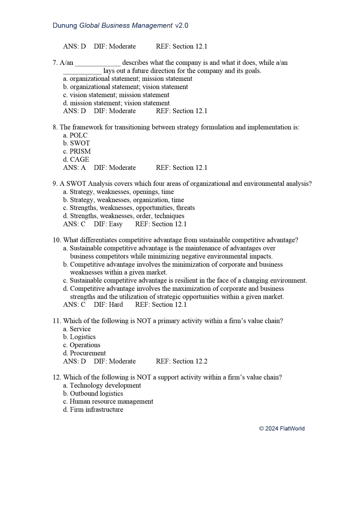 Global Business Management by Sanjyot Dunung IMG-1