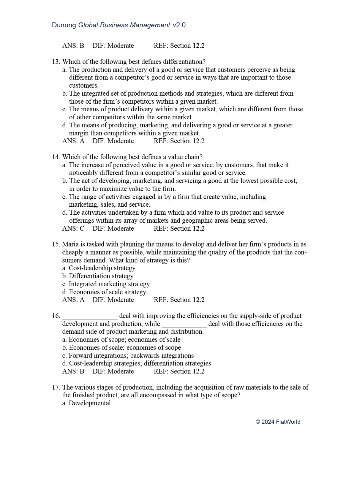 Global Business Management by Sanjyot Dunung