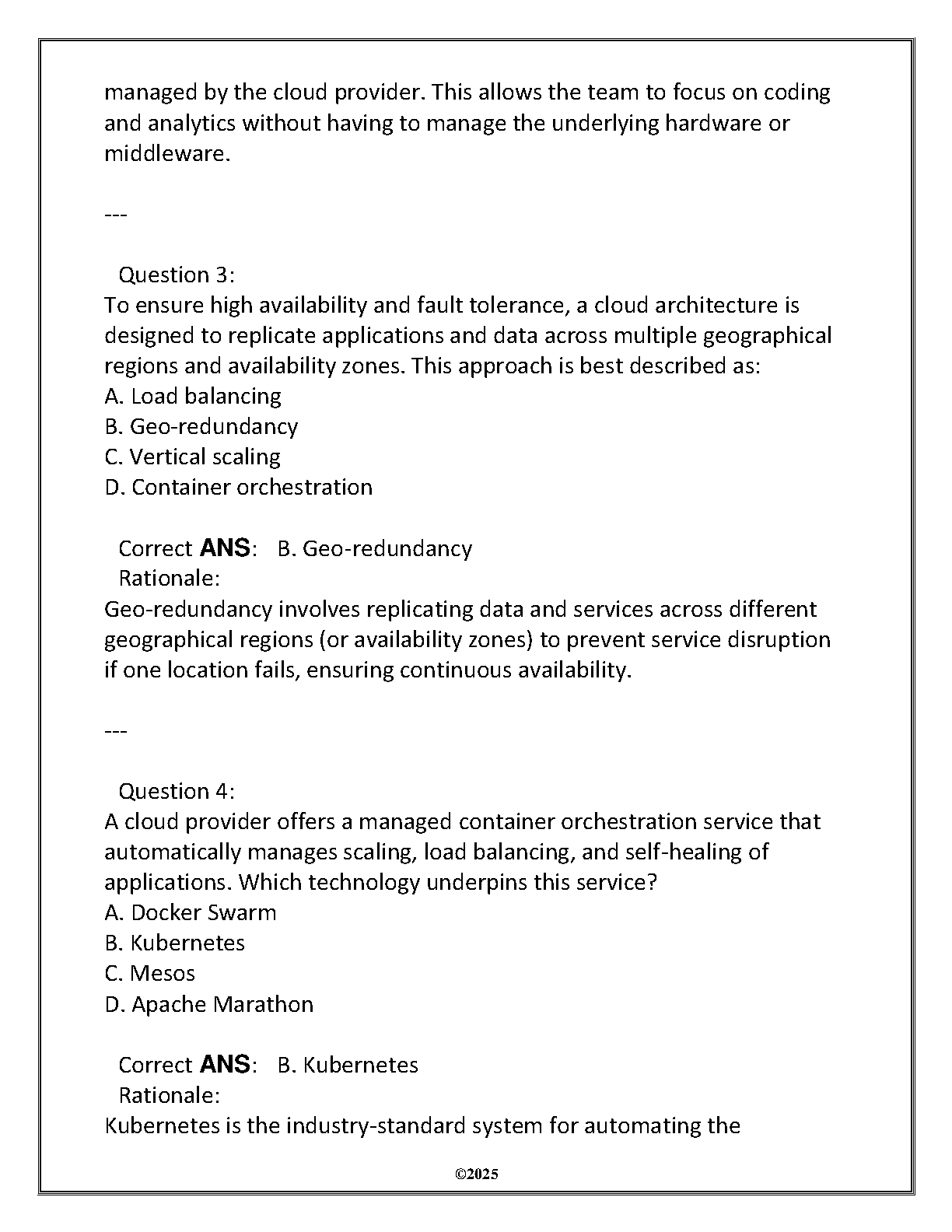 WGU ITEC 2119 Cloud Foundations Exam Prep IMG-3