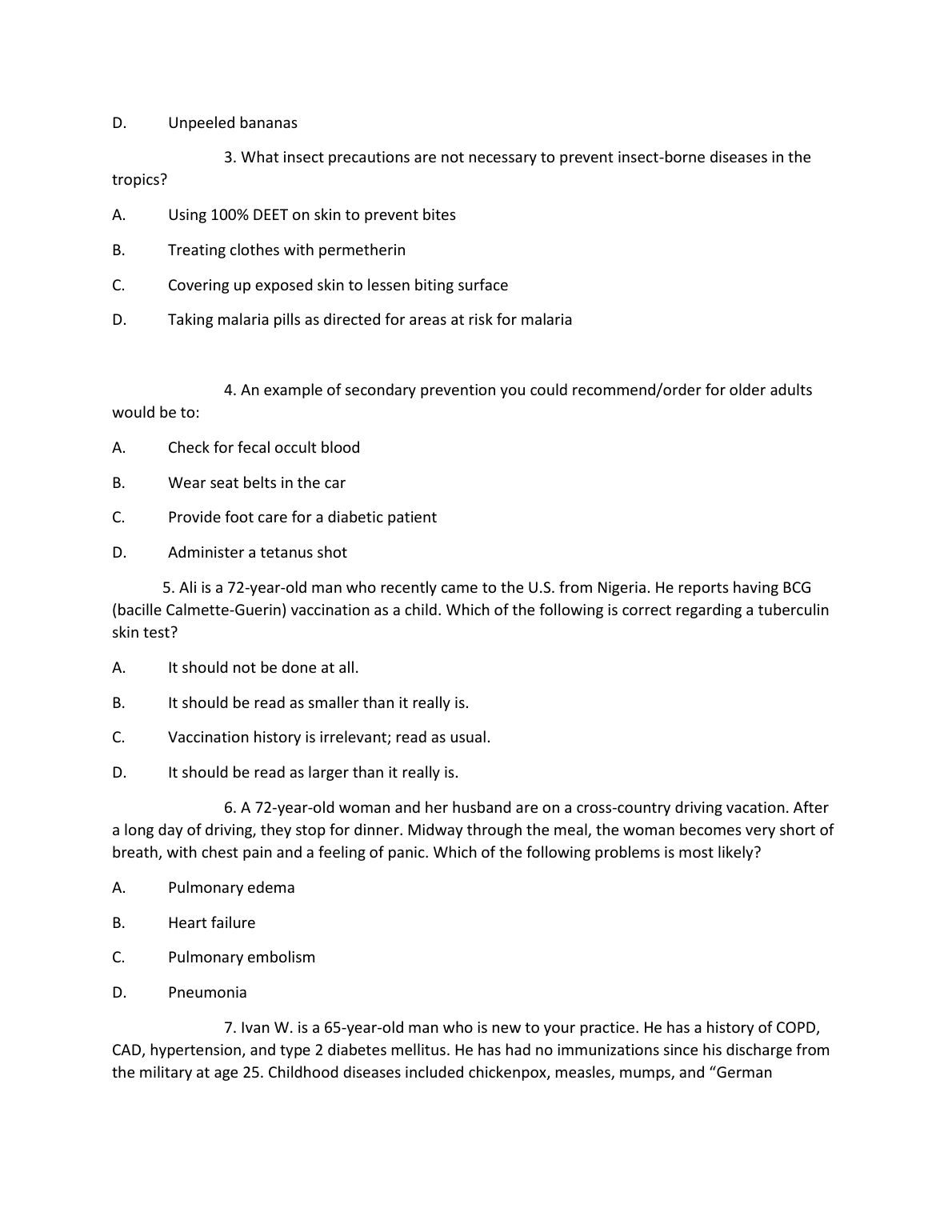 NR 601 Gerontological Nursing Chapter 1 Test Bank