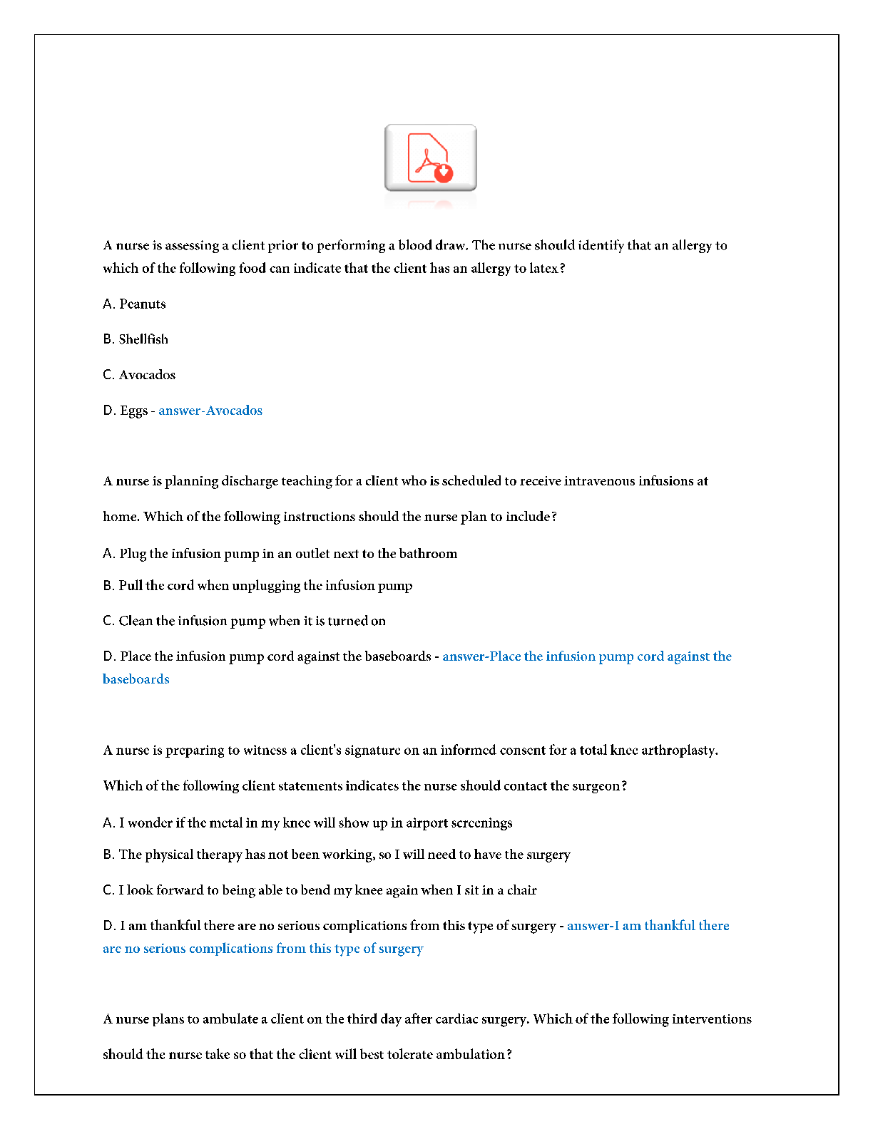 ATI Capstone Practice Exam 2025-2026 Questions