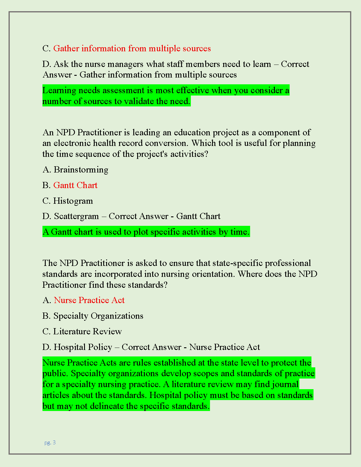 ANCC NPD 2026 Test Bank Verified Answers Practice Questions IMG-3