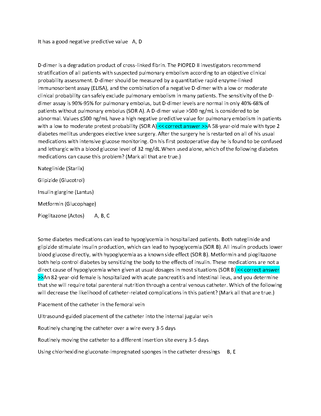 ABFM Hospital Med Exam Questions and Answers 2026/27