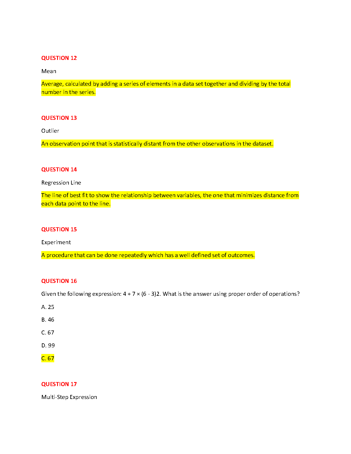 WGU C784 Applied Healthcare Statistics Exam Q&A 2024/2025 IMG-3
