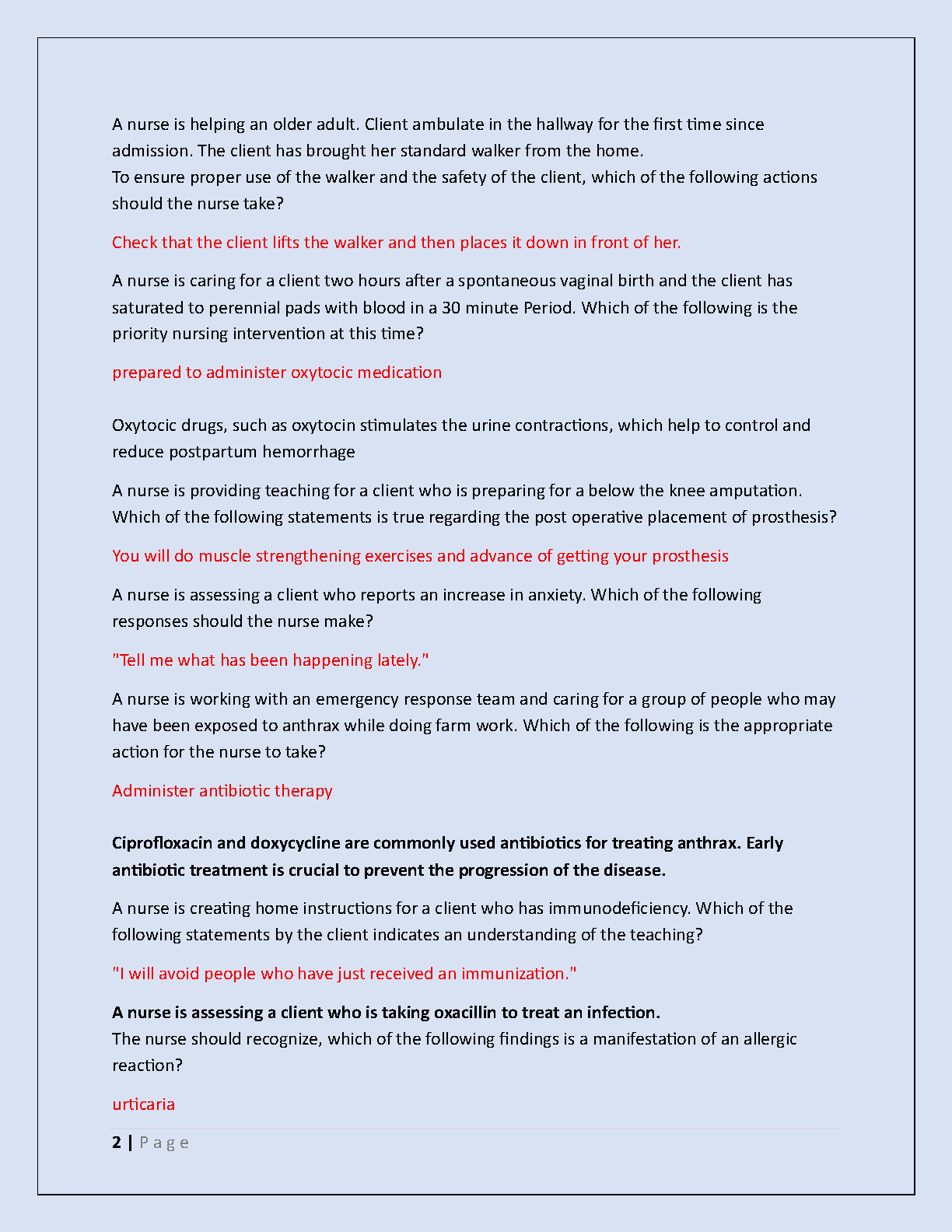 ATI Capstone Exam 2 2026/27 Nursing Study Guide with Q&A