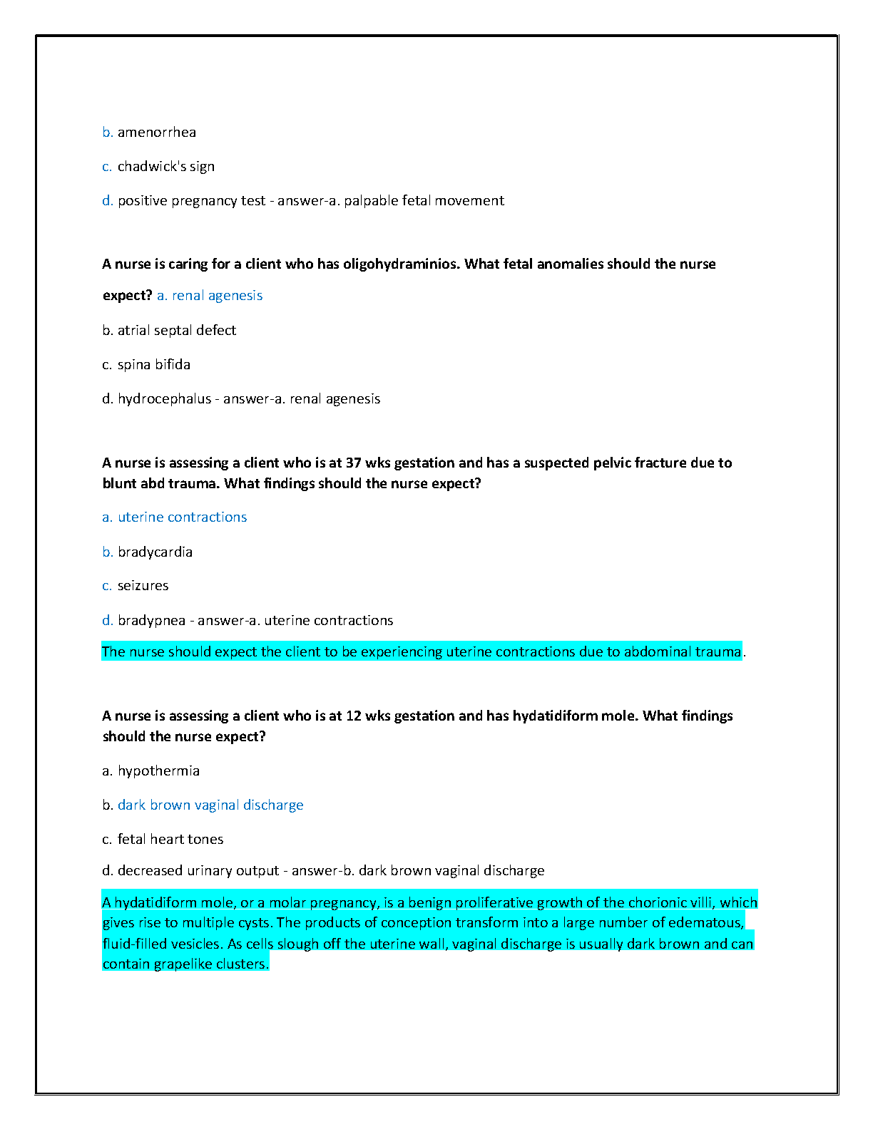 ATI RN Maternal Newborn NGN Exam Prep 2026/27 Study Guide