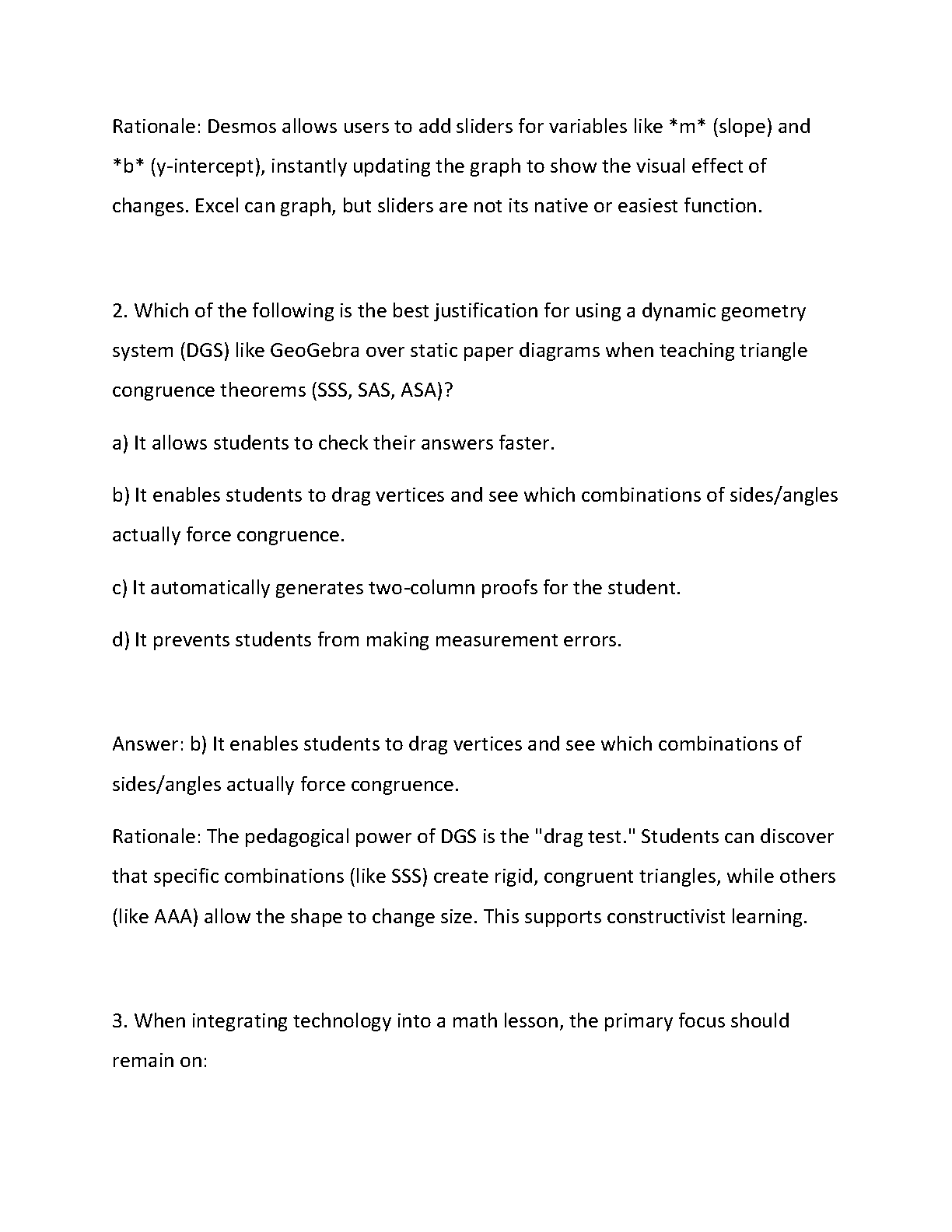 WGU OOT2 GLM2 Math Ed Tasks 1-3 Study Guide 2026/27