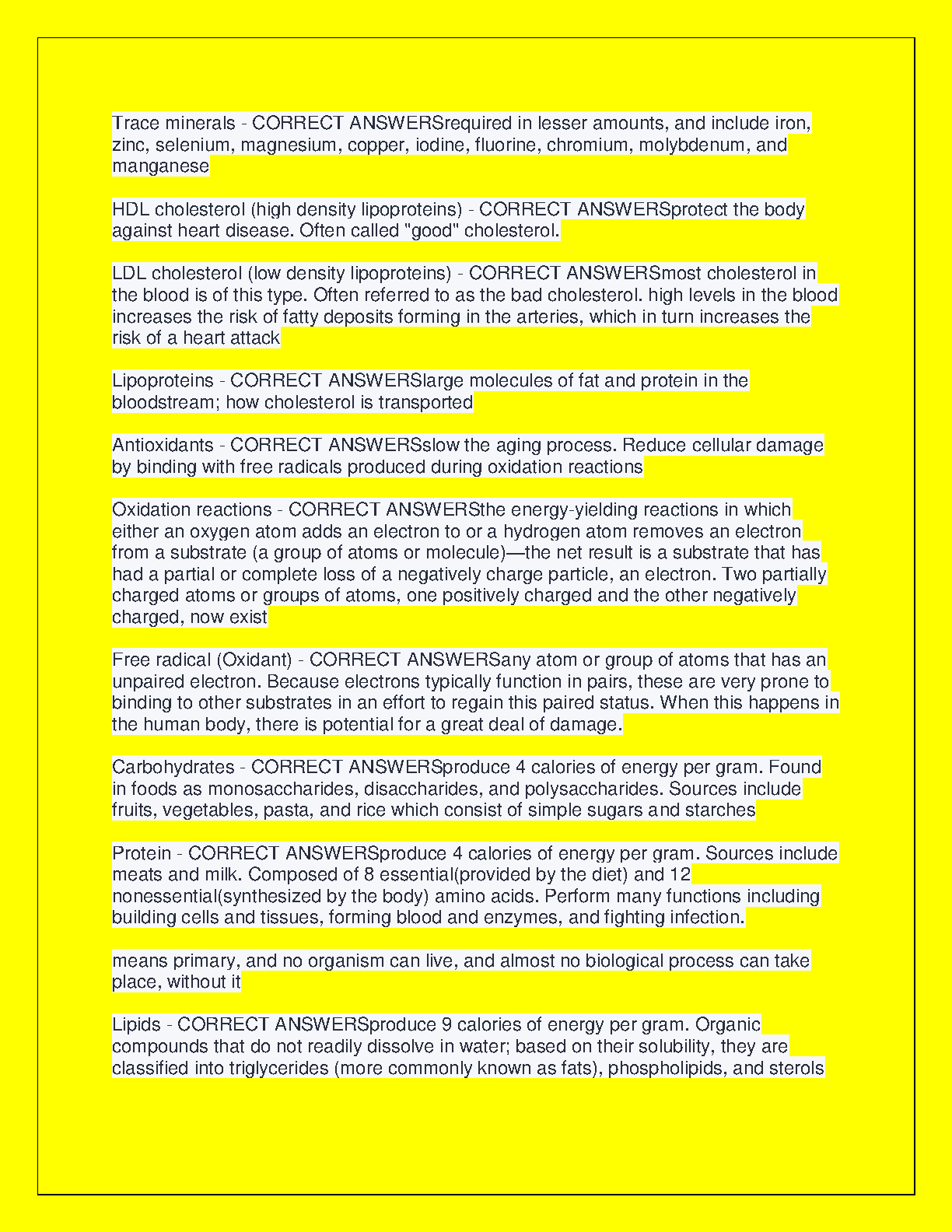 WGU C458 Health Wellness Fitness Study Guide with Answers IMG-3