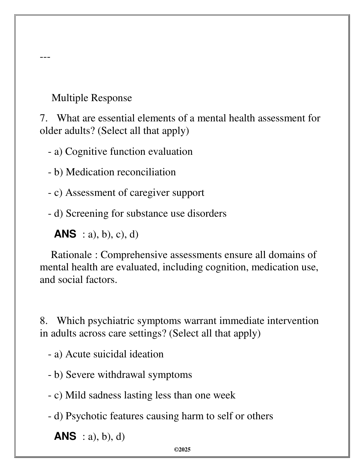 NURS 6439 WGU FA Exam Review 2025 Q&A Study Guide IMG-1
