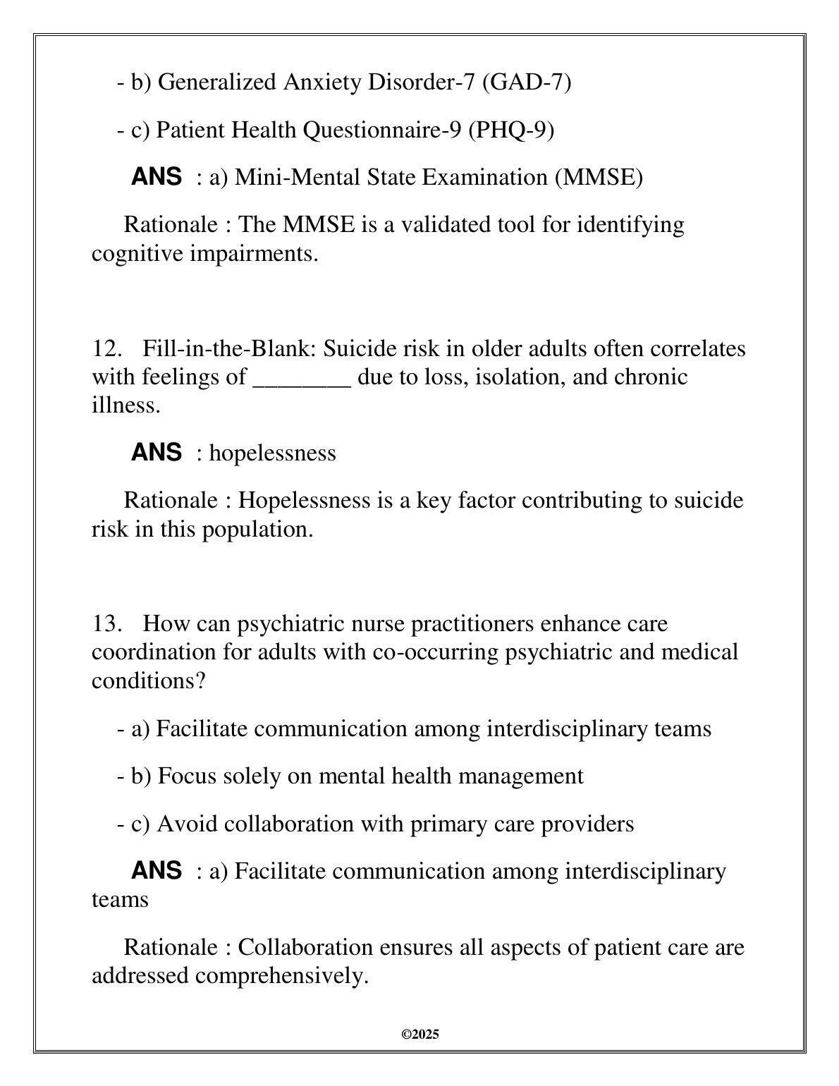 NURS 6439 WGU FA Exam Review 2025 Q&A Study Guide IMG-3