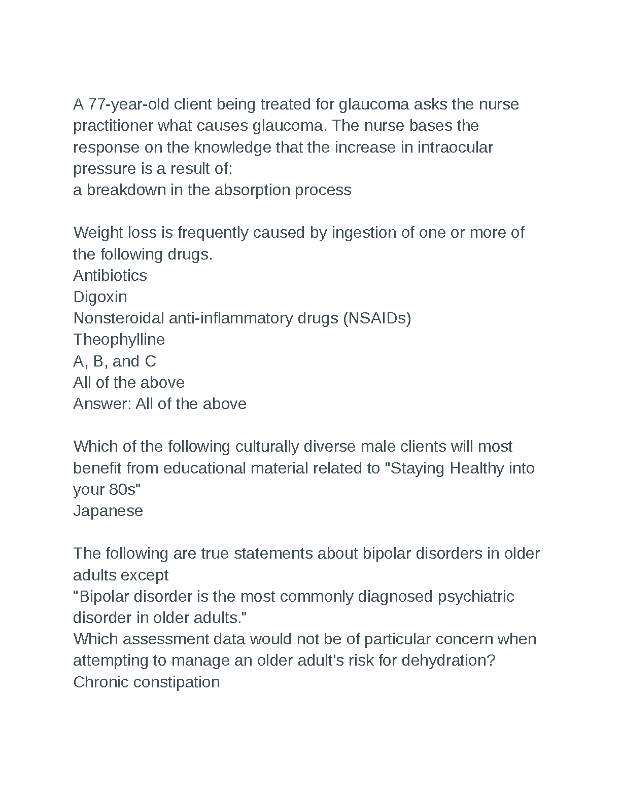 NR 601 Midterm Test Bank Primary Care 6th Ed Buttaro Answers IMG-3