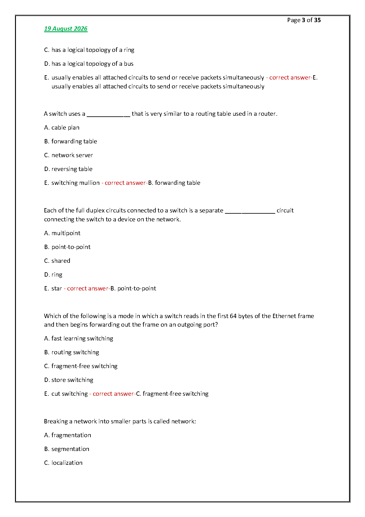 ITN 100 Intro to Networking Final Exam Test Bank Solutions IMG-3