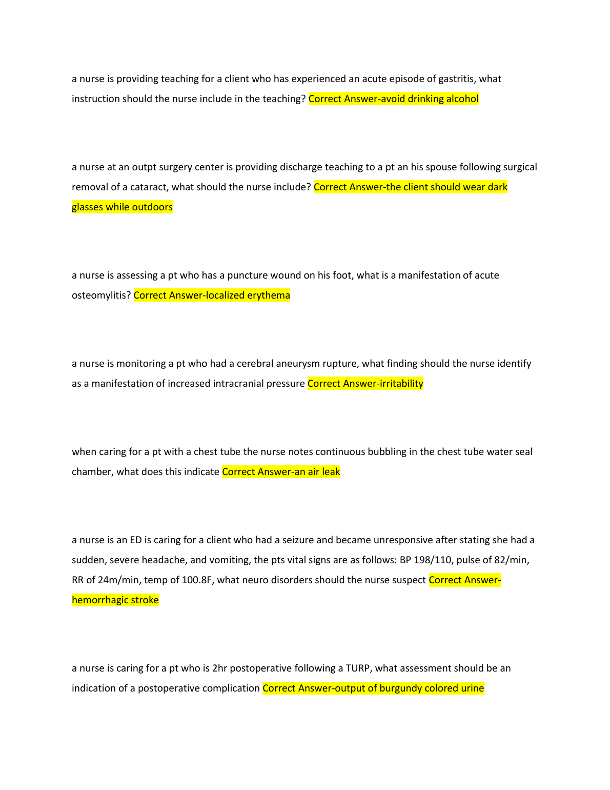 ATI Capstone Med Surg Q&A 2026/27 Practice IMG-1