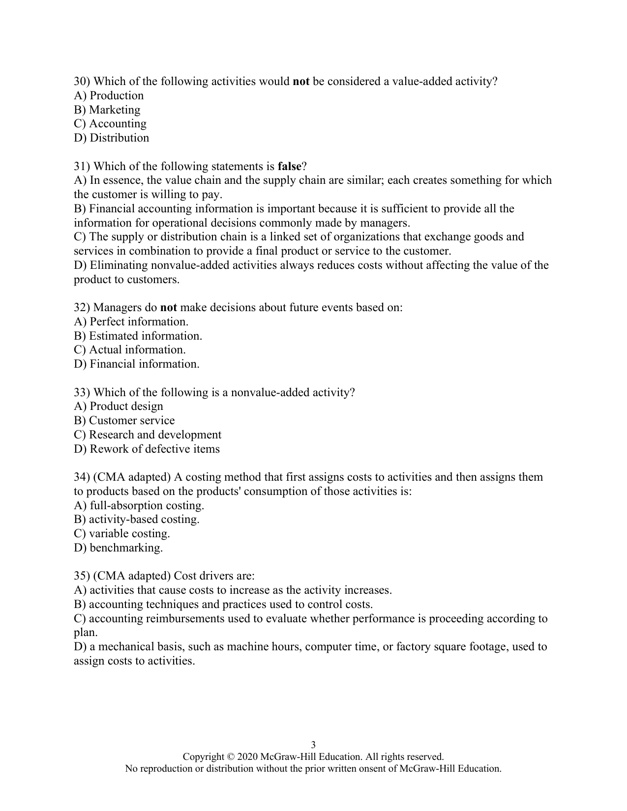 Fundamentals of Cost Accounting 6th Edition TEST BANK IMG-3