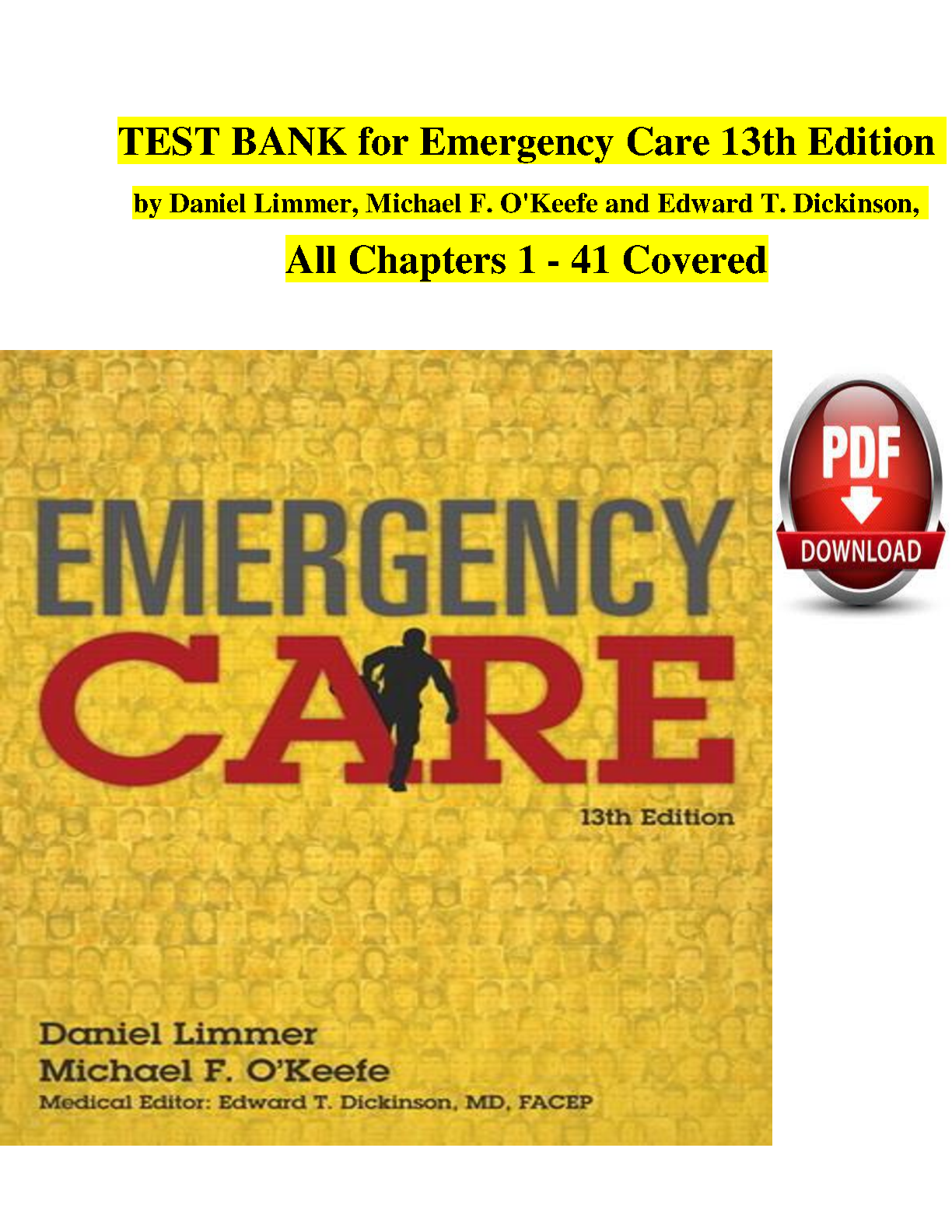 Emergency Care, 13th Edition
