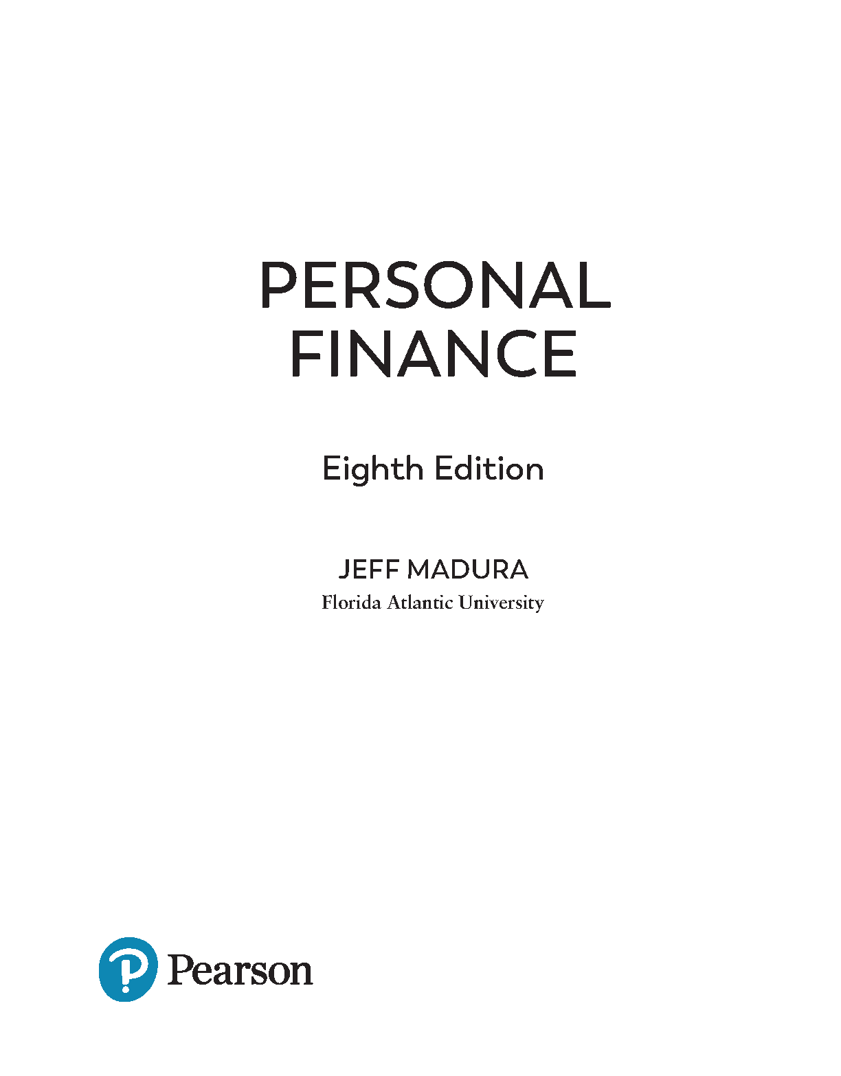 Madura Personal Finance 8th Edition Study Guide