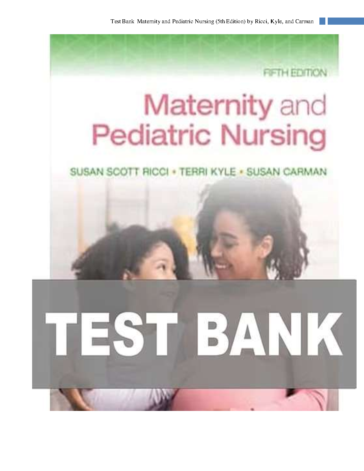 Nursing Test Bank Maternity & Pediatrics 2026/27