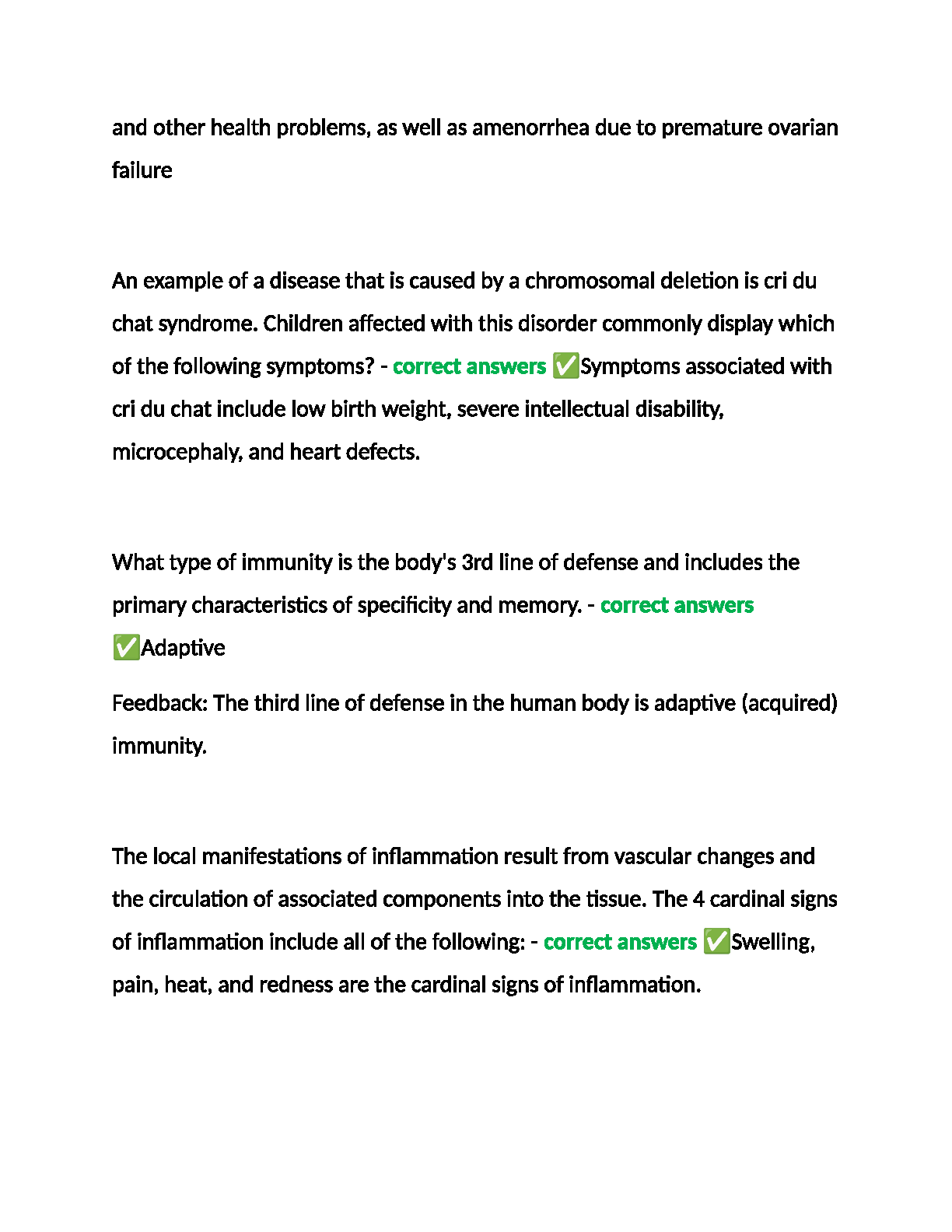 WGU D115 Q&A 2024-2025 | Pass First Attempt Guide IMG-3