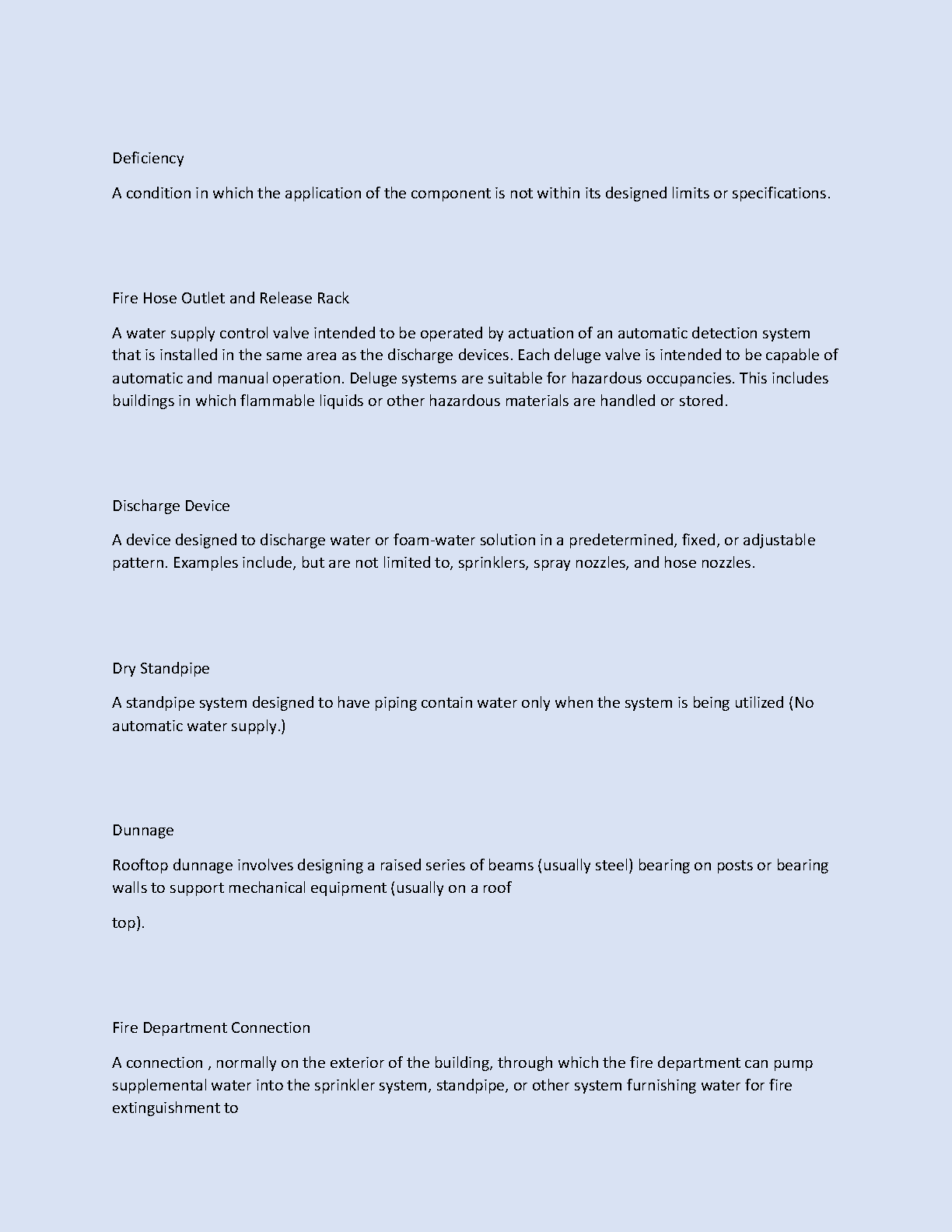 S13 Standpipe Test Bank Questions and Answers 2026/27