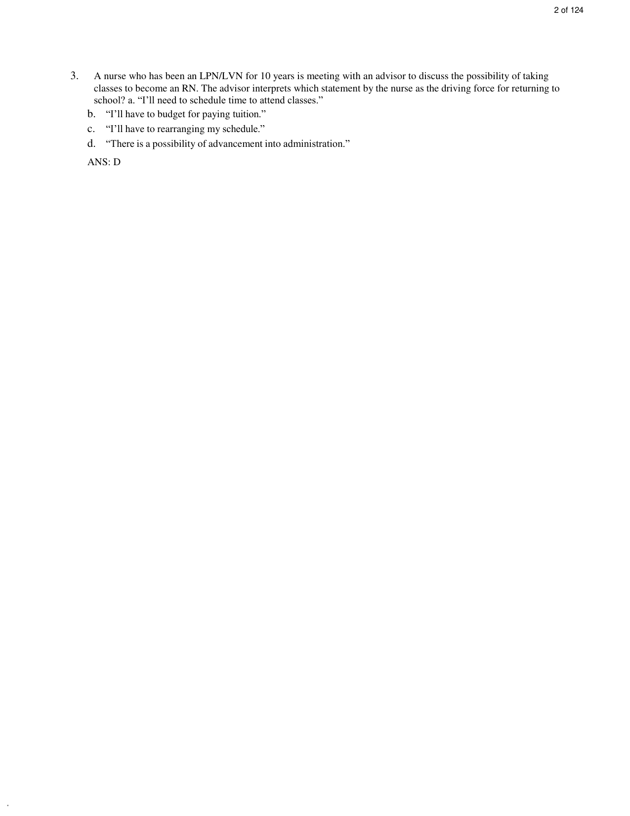 LPN To RN Transitions, 7th Edition Test Bank
