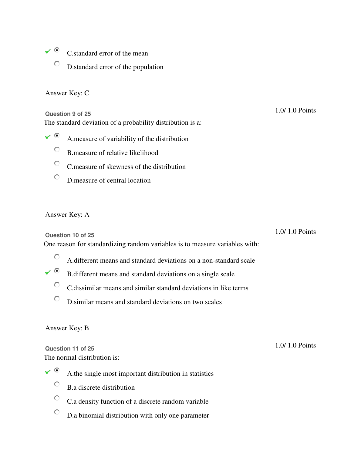 WGU BEC1 Statistics Final Exam Solutions Guide IMG-1