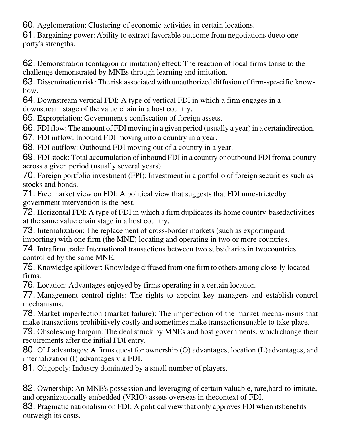 WGU C211 Study Guide: International Business Answers & Definitions