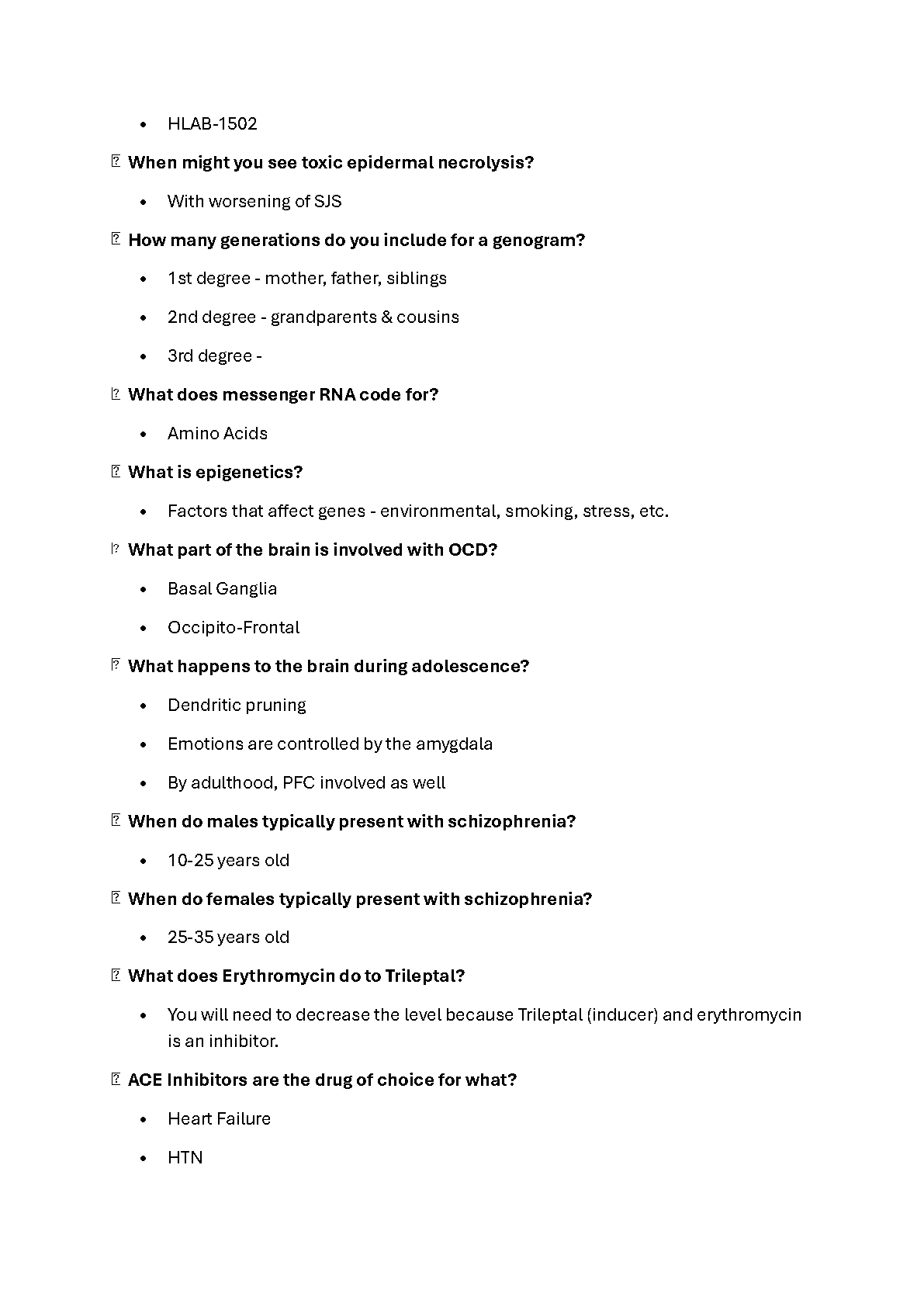 ANCC PMHNP Exam Prep 2026/27 Study Guide Questions IMG-3