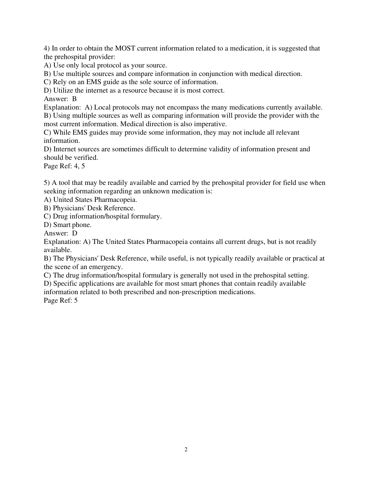 Prehospital Emergency Pharmacology, 8th Edition TEST BANK IMG-3