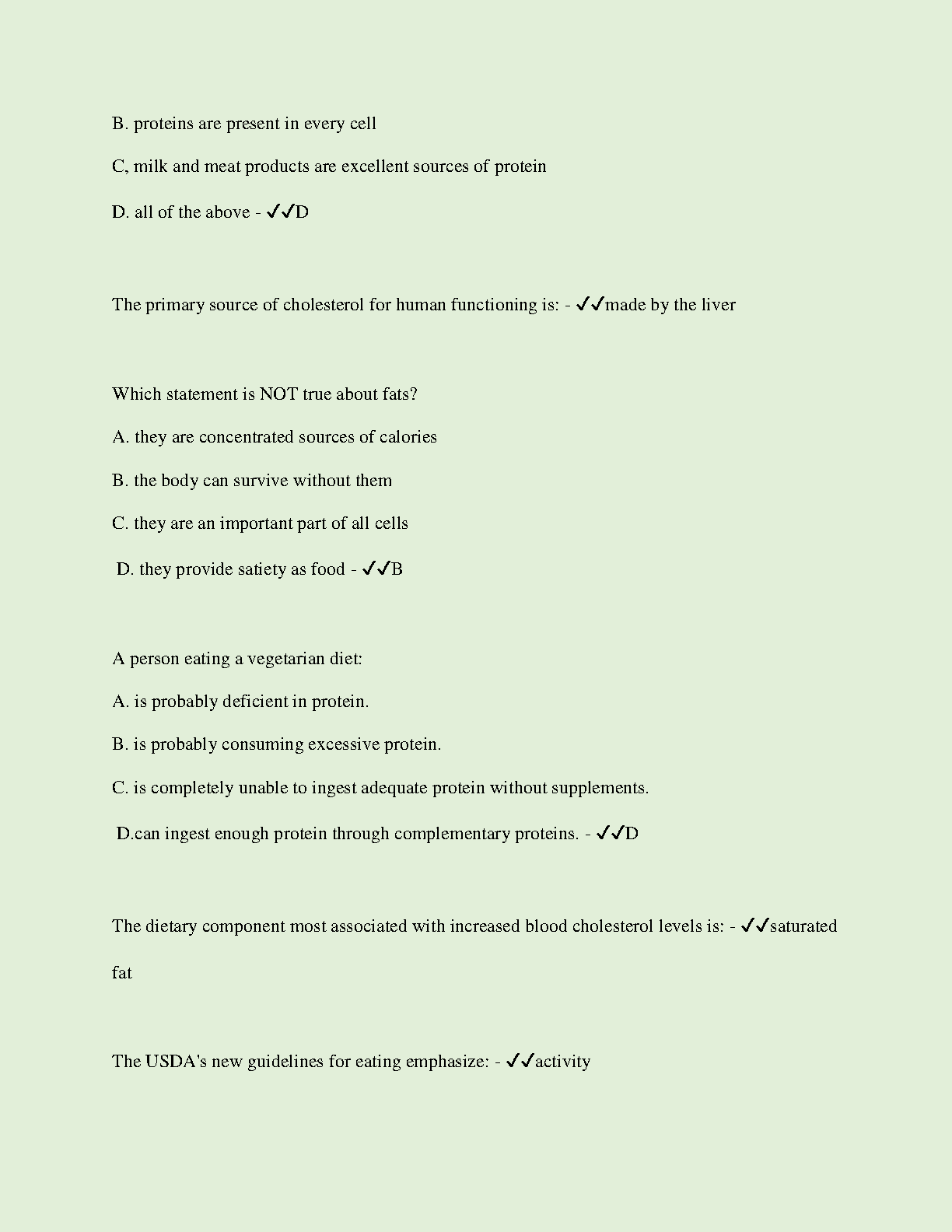 WGU C458 Health Fitness Wellness Exam Prep Guide IMG-3