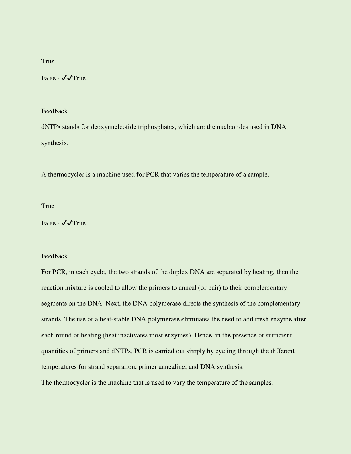 WGU C785 Biochemistry Final Review